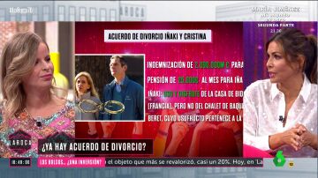 "Se está haciendo un Puigdemont": Nuria Roca, del supuesto acuerdo de divorcio de la infanta Cristina e Urdangarin