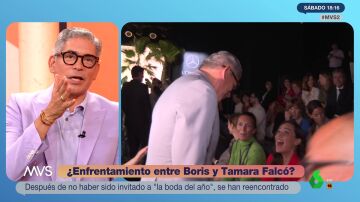 Boris Izaguirre ve por primera vez el beso de reconciliación con Tamara Falcó