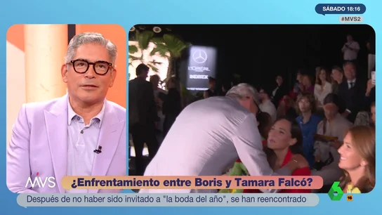 Así fue el beso de reconciliación entre Boris Izaguirre y Tamara Falcó tras un año sin hablarse Así fue el beso de reconciliación entre Boris Izaguirre y Tamara Falcó tras un año sin hablarse