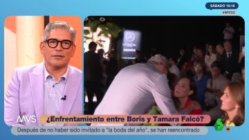 Así fue el beso de reconciliación entre Boris Izaguirre y Tamara Falcó tras un año sin hablarse