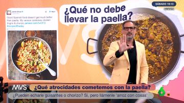 La advertencia de Eugeni Alemany sobre estas aberraciones con la paella