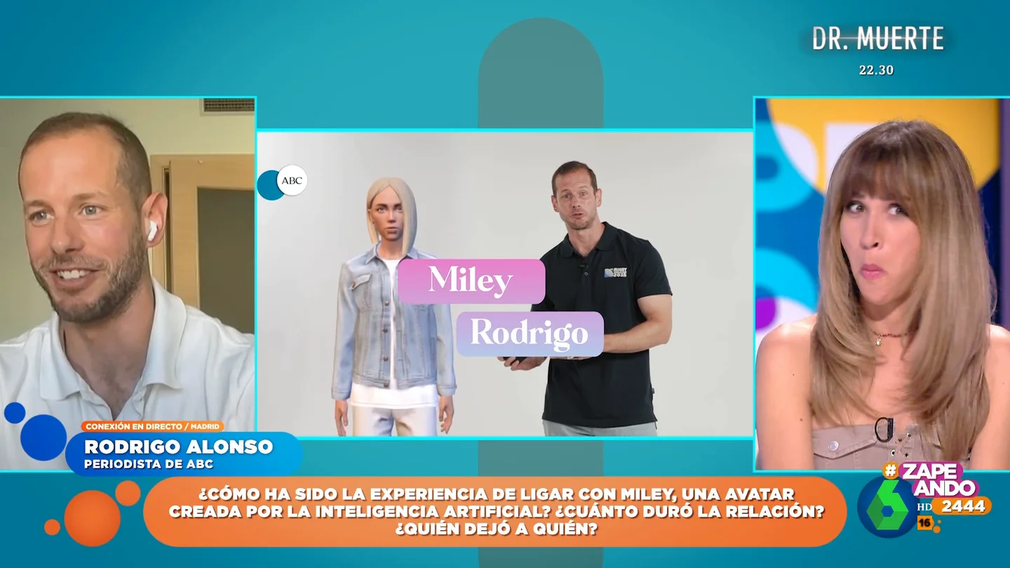 El periodista Rodrigo Alonso revela la conversación más surrealista que mantuvo con una novia creada por IA El periodista Rodrigo Alonso revela la conversación más surrealista que mantuvo con una novia creada por IA