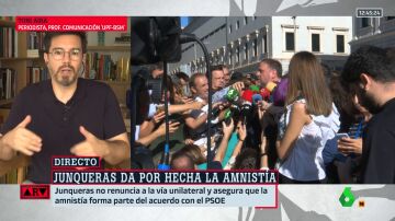 Toni Airá, sobre la investidura de Sánchez: "No la veo nada fácil, el independentismo no va a renunciar a la unilateralidad"