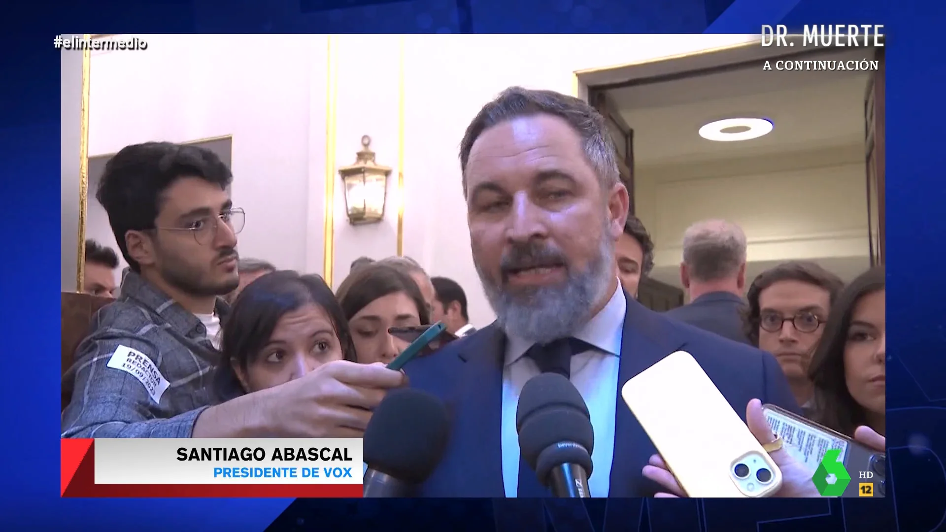 Wyoming afirma que "Abascal ha inventado un nuevo dialecto: el castellano apocalíptico"