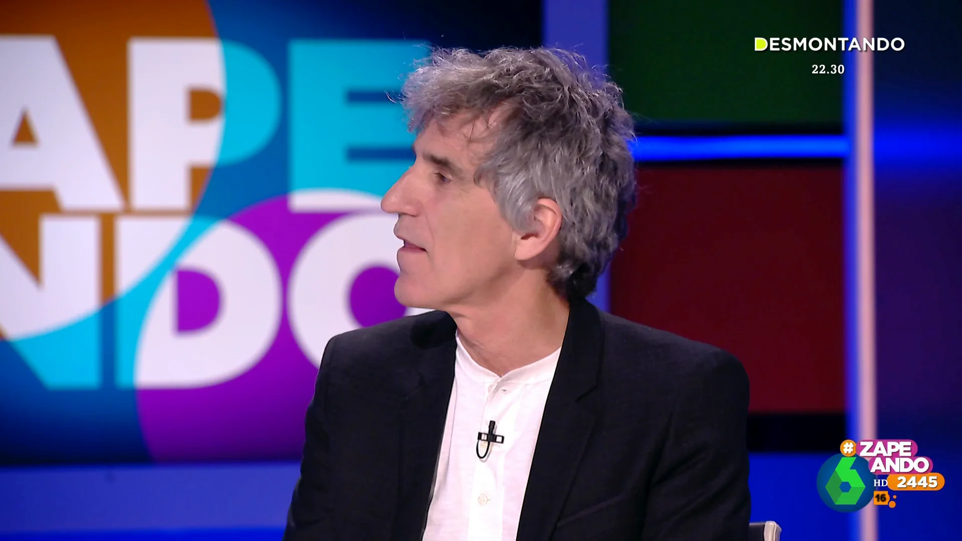 Mikel Erentxun cuenta en Zapeando cómo se partió el diente: "Fue un corte limpio"