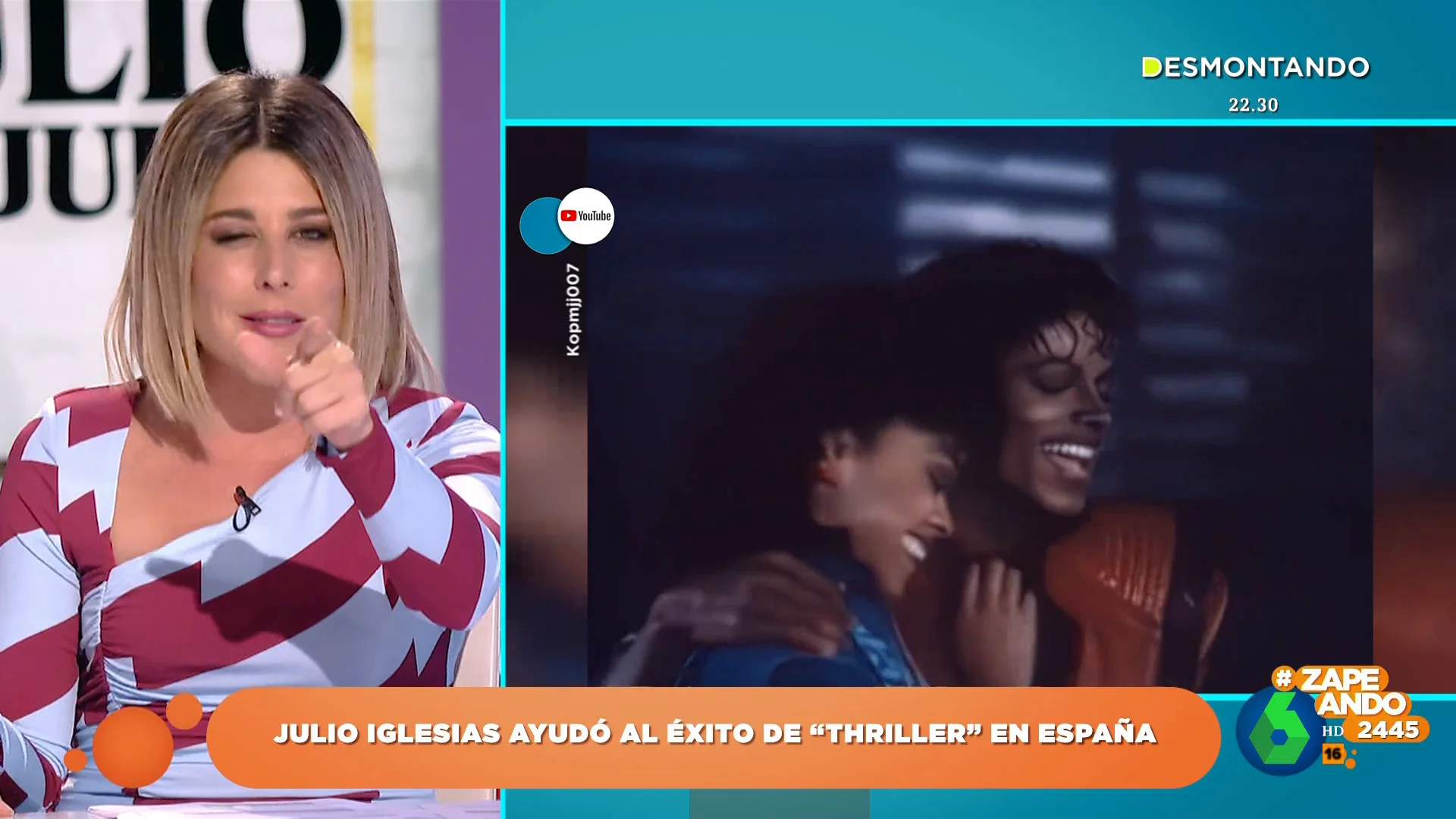 Así ayudó Julio Iglesias al éxito de 'Thriller' de Michael Jackson en España