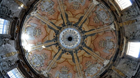 Detalle del Santuario de Loyola