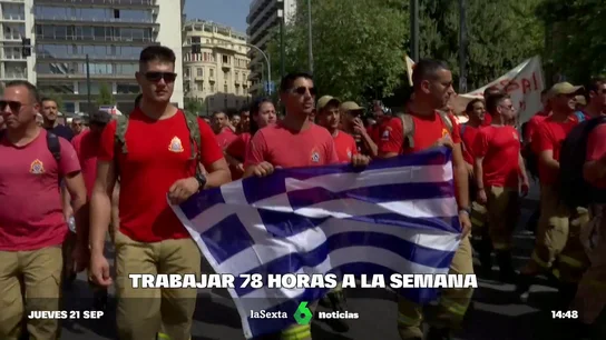 Los trabajadores griegos se echan a la calle ante una nueva polémica reforma laboral Los trabajadores griegos se echan a la calle ante una nueva polémica reforma laboral
