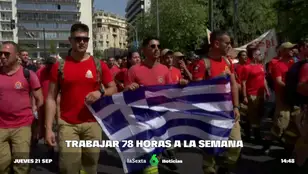 Los trabajadores griegos se echan a la calle ante una nueva polémica reforma laboral