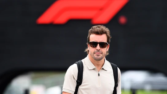Fernando Alonso llegando al GP de Japón Fernando Alonso llegando al GP de Japón