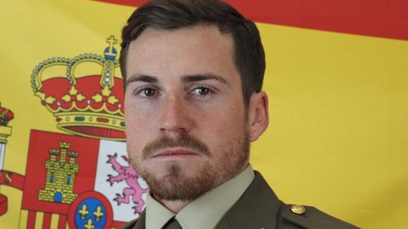Imagen del soldado Adrián Roldan Marín, el militar ha fallecido este jueves en Alicante.
