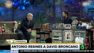 Lluvia de dardos entre David Broncano y Antonio Resines: "Pareces un ganadero de los 80"