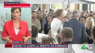 Isabel Rodríguez defiende la España "del consenso" frente a "la de blanco y negro" y responde a Feijóo: "Para fraude, su investidura"
