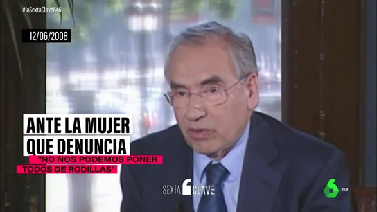 Radiografía de todas las 'machistadas' de Alfonso Guerra Radiografía de todas las 'machistadas' de Alfonso Guerra