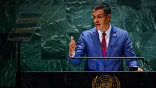 Pedro Sánchez, en la ONU