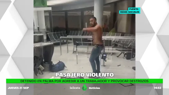 Pasajero violento Pasajero violento
