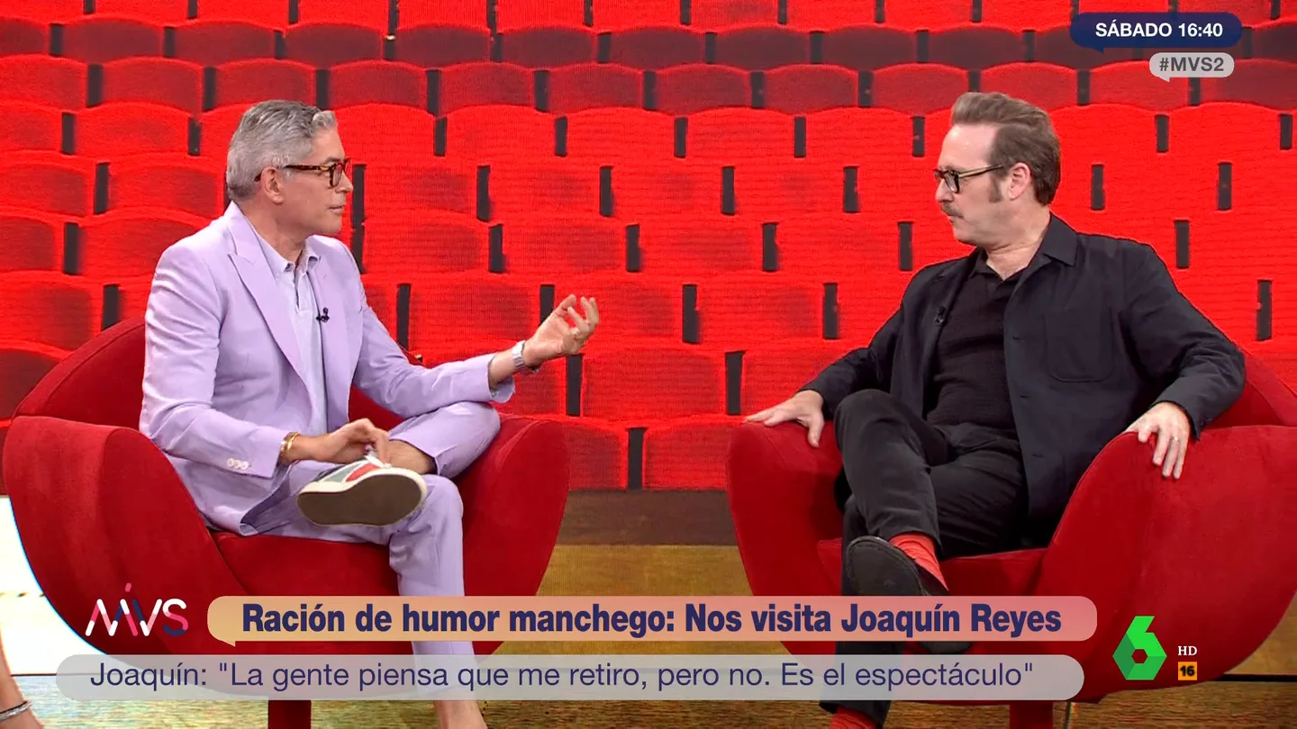 La inesperada conexión entre Joaquín Reyes y Boris Izaguirre que implica a Lina Morgan La inesperada conexión entre Joaquín Reyes y Boris Izaguirre que implica a Lina Morgan