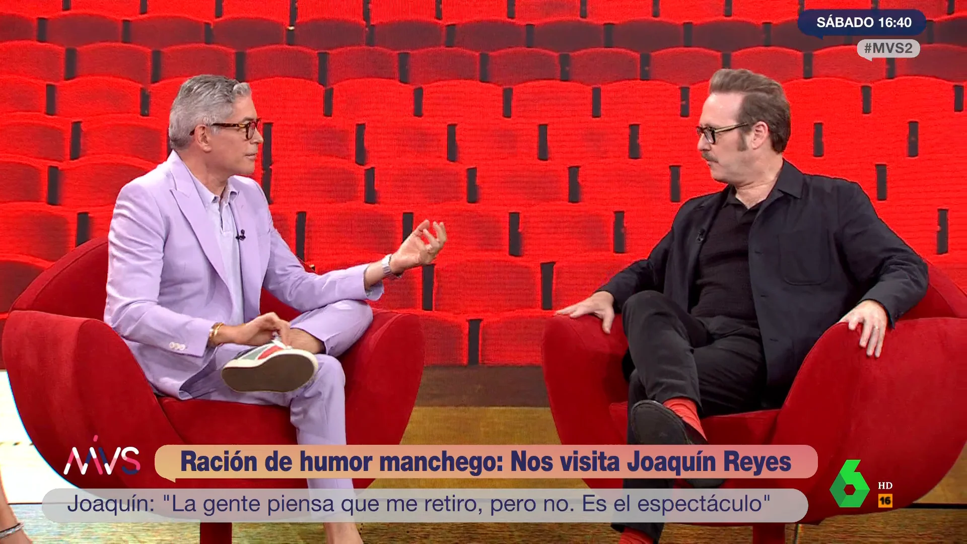 La inesperada conexión entre Joaquín Reyes y Boris Izaguirre que implica a Lina Morgan 