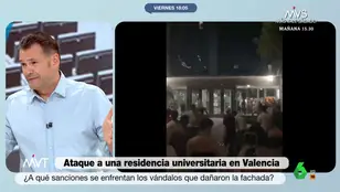 Iñaki López critica el ataque a una residencia de estudiantes que acaba en "batalla medieval"