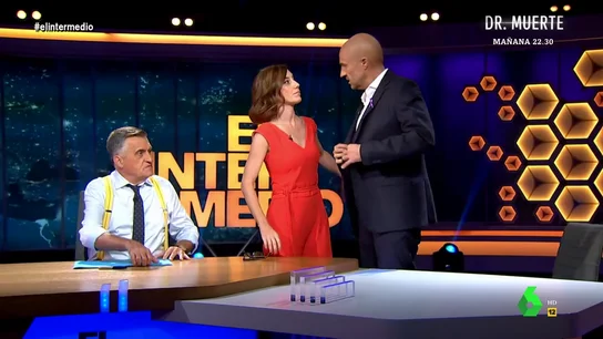 Así reacciona 'Rubiales' cuando Cristina Gallego le echa de El Intermedio Así reacciona 'Rubiales' cuando Cristina Gallego le echa de El Intermedio