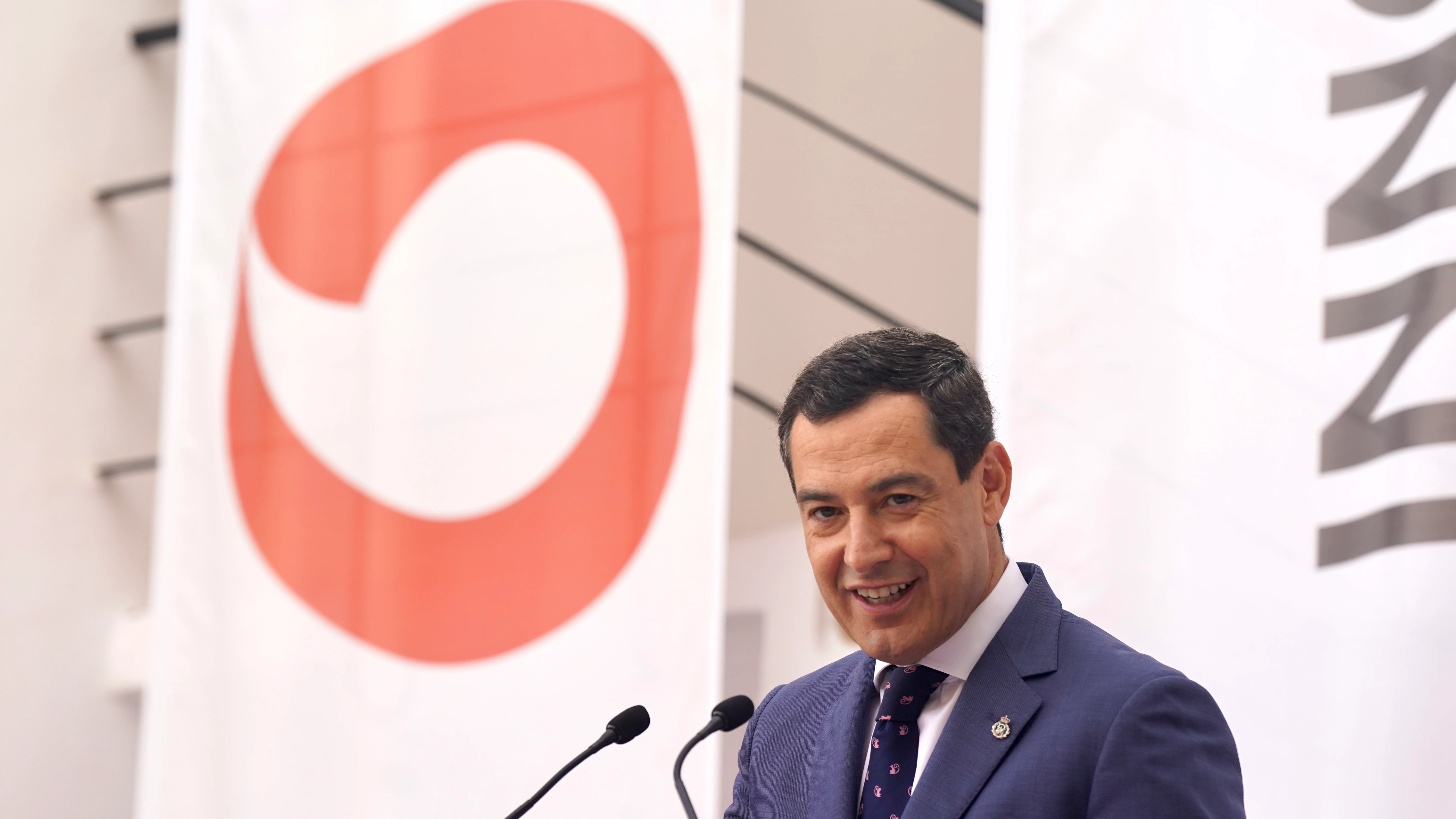 El presidente andaluz, Juanma Moreno