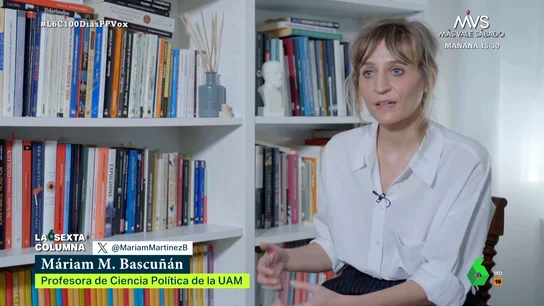 Máriam M. Bascuñán, profesora de Ciencia Política de la UAM. COLUMNA 2