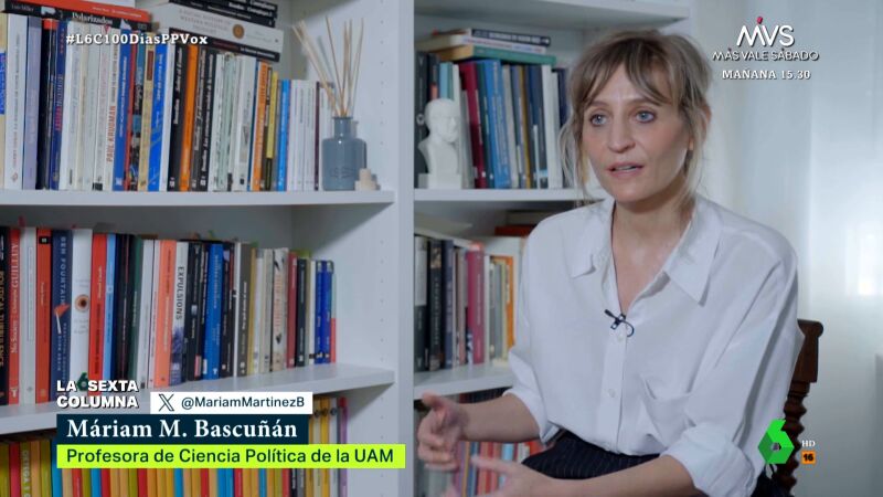 Máriam M. Bascuñán, profesora de Ciencia Política de la UAM.
