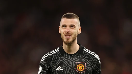 David de Gea, con el Manchester United David de Gea, con el Manchester United