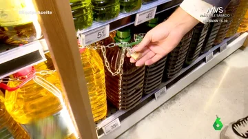 Los ladrones de supermercados &quot;cambian&quot; el whisky por las botellas de aceite oliva: &quot;No tienen vergüenza&quot;