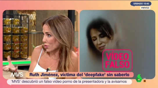 "Me he sentido vejada, humillada y violada": así se sintió Ruth Jiménez al saber que era víctima del deepfake "Me he sentido vejada, humillada y violada": así se sintió Ruth Jiménez al saber que era víctima del deepfake