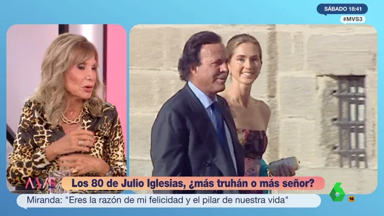 "Hicimos de todo menos el amor": Pilar Eyre recuerda sus 48 horas con Julio Iglesias "Hicimos de todo menos el amor": Pilar Eyre recuerda sus 48 horas con Julio Iglesias