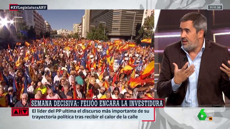 Carlos Cúe, sobre el liderazgo en el PP: "Feijóo no vino a Madrid para ser líder de la oposición"
