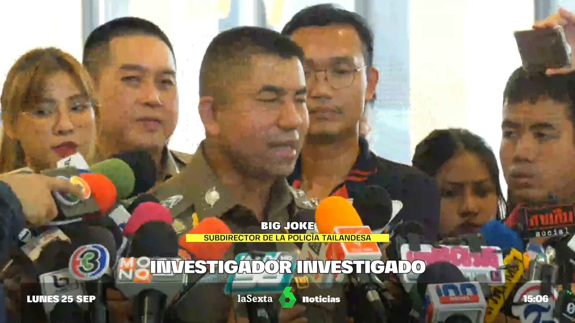 'Big Joke', el jefe de policía que investiga el crimen de Sancho