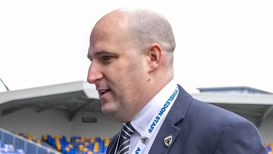 Danny Macklin, antiguo director general del AFC Wimbledon Danny Macklin, antiguo director general del AFC Wimbledon