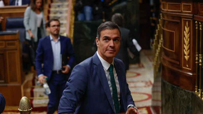 El presidente del Gobierno en funciones, Pedro Sánchez
