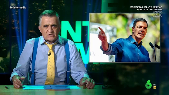 Wyoming alucina con la camisa de canallita de petarlo de Sánchez: "Se convierte en un ser todopoderoso flipado" Wyoming alucina con la camisa de canallita de petarlo de Sánchez: "Se convierte en un ser todopoderoso flipado"