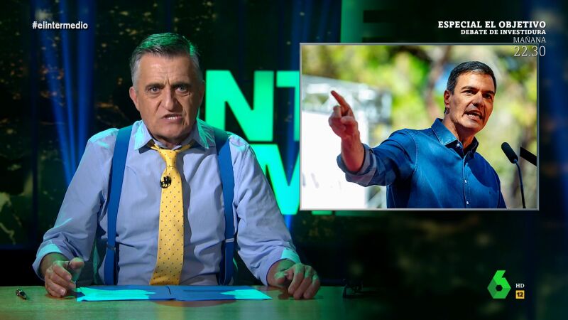 Wyoming alucina con la camisa de canallita de petarlo de Sánchez: "Se convierte en un ser todopoderoso flipado"