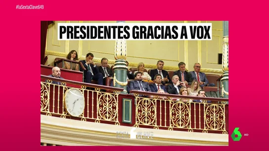 Nueve presidentes autonómicos del PP arropan a Feijóo: siete de ellos han llegado al gobierno gracias a Vox Nueve presidentes autonómicos del PP arropan a Feijóo: siete de ellos han llegado al gobierno gracias a Vox