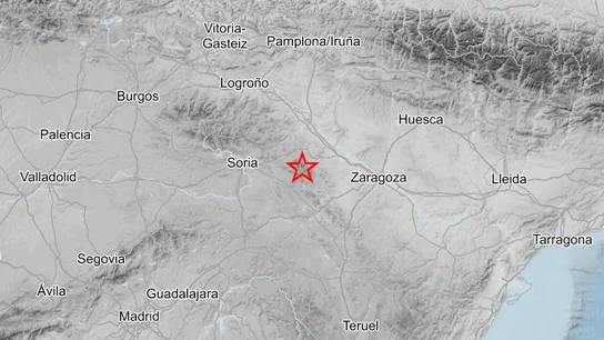 Purujosa (Zaragoza) registra un terremoto de magnitud 4.1 Purujosa (Zaragoza) registra un terremoto de magnitud 4.1