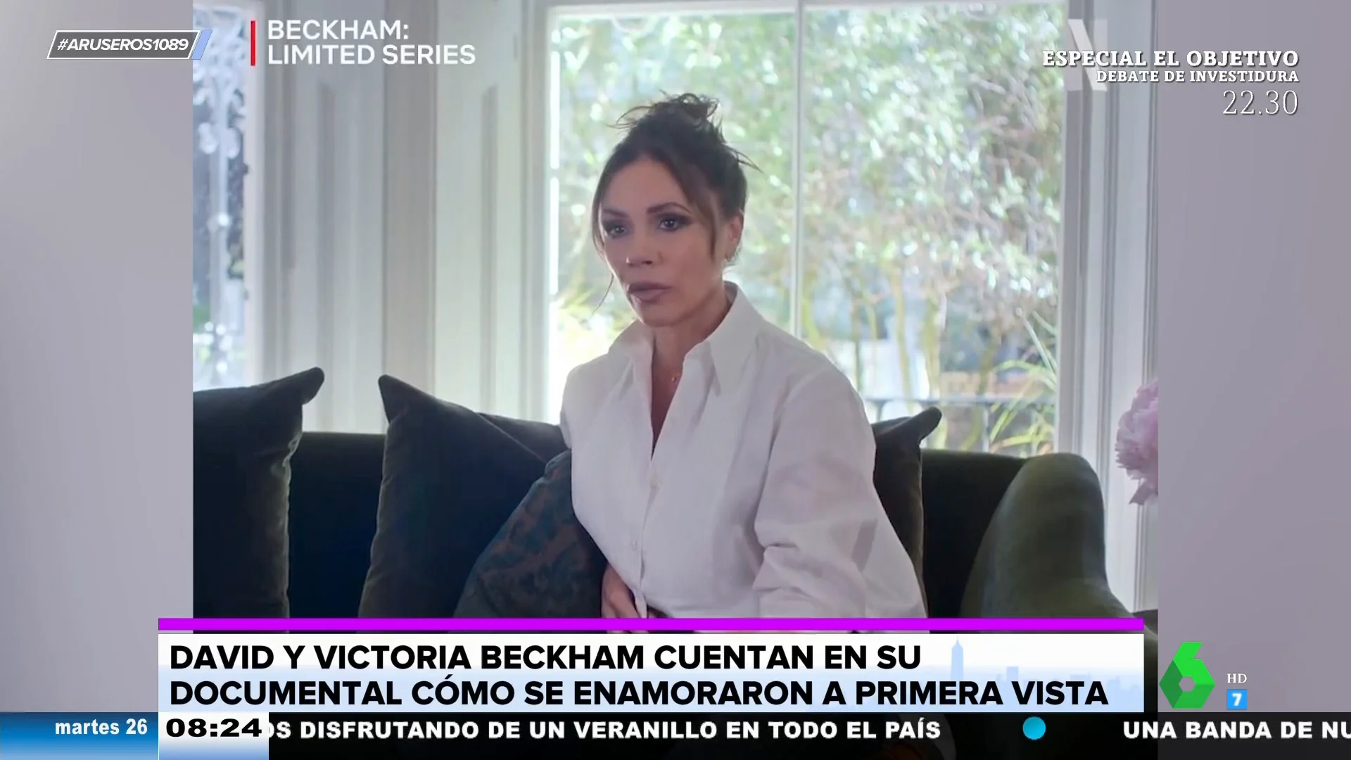 Victoria Beckham desvela cómo se enamoró de David Beckham a primera vista: "Algunos dirán que fui a acosarlo, pero fui a verle"