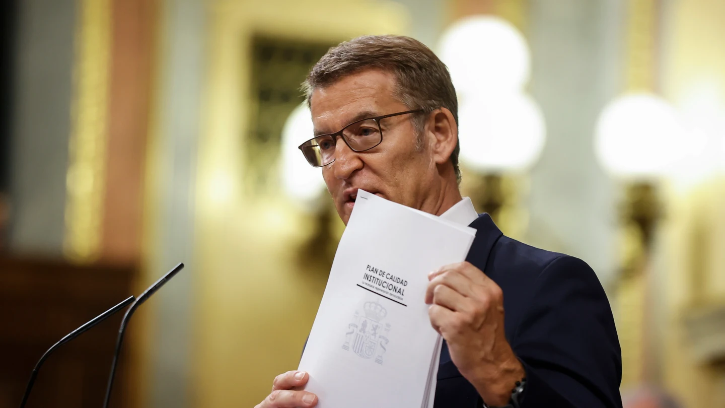 Alberto Núñez Feijóo, presidente del PP Alberto Núñez Feijóo, presidente del PP