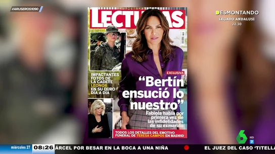 Fabiola Martínez, muy decepcionada con Bertín Osborne: "Ensució lo nuestro" Fabiola Martínez, muy decepcionada con Bertín Osborne: "Ensució lo nuestro"