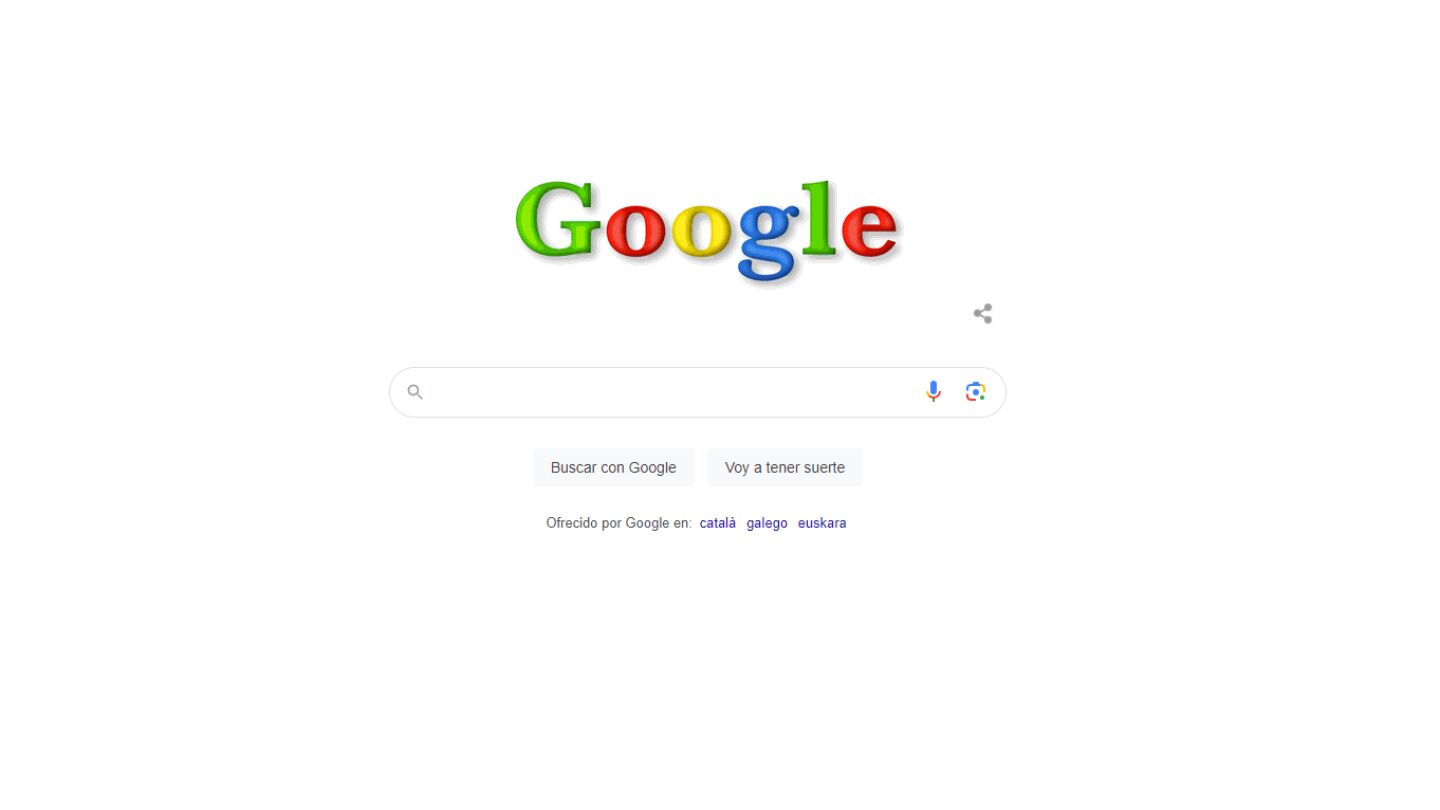 Google celebra su 25 aniversario con un doodle: este es el origen del buscador y la evoluci&oacute;n del logotipo