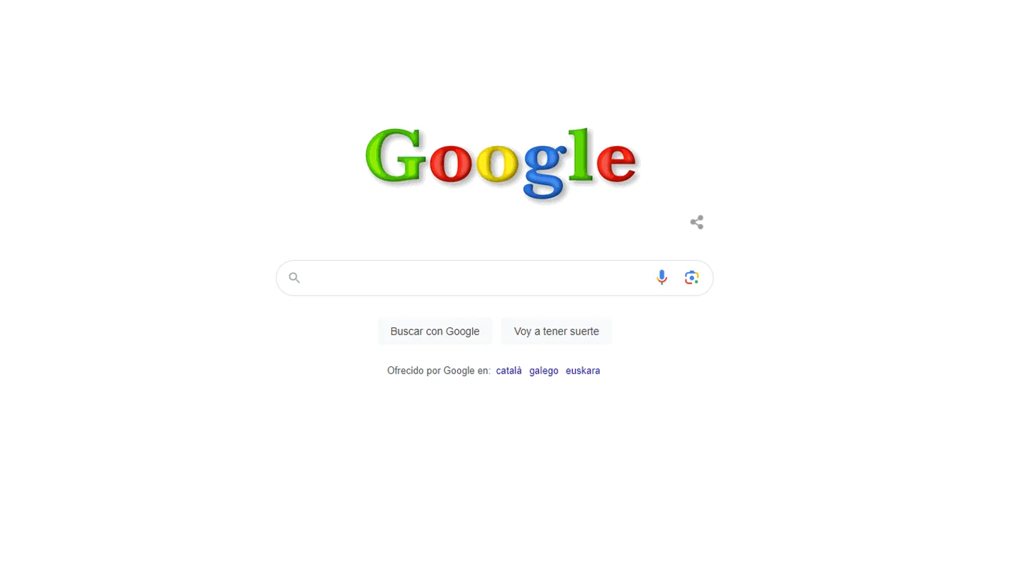 Google celebra su 25 aniversario con un doodle: este es el origen del buscador y la evolución del logotipo Google celebra su 25 aniversario con un doodle: este es el origen del buscador y la evolución del logotipo