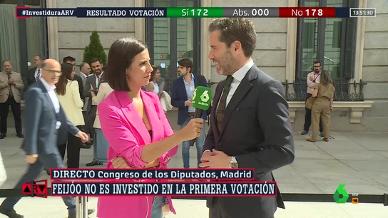 Borja Sémper defiende a Feijóo y evita situarle en la oposición: "Vamos a esperar al viernes" Borja Sémper defiende a Feijóo y evita situarle en la oposición: "Vamos a esperar al viernes"