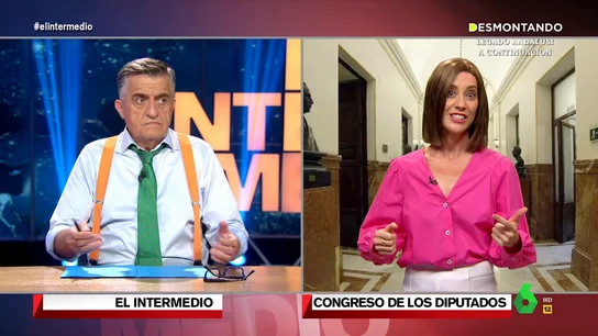 El extraño movimiento de dientes de 'Cuca Gamarra' cuando le preguntan por Feijóo: "¿Ha dicho fracaso?" El extraño movimiento de dientes de 'Cuca Gamarra' cuando le preguntan por Feijóo: "¿Ha dicho fracaso?"