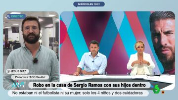 ¿Hay conexión entre el robo a Sergio Ramos y el de María del Monte? Habla el periodista que ha destapado el caso