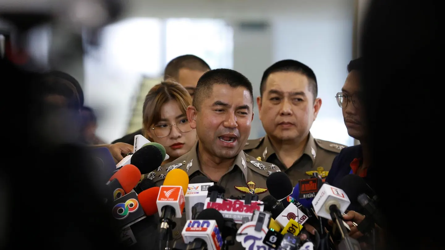 Imagen de archivo del subdirector de la Policía Nacional de Tailandia, Surachate Hakparn, conocido como "Big Joke". Imagen de archivo del subdirector de la Policía Nacional de Tailandia, Surachate Hakparn, conocido como "Big Joke".
