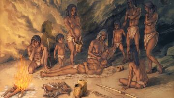 Descubierta en la Cueva de los Murcielagos de Albunol la cesteria mas antigua del sur de Europa