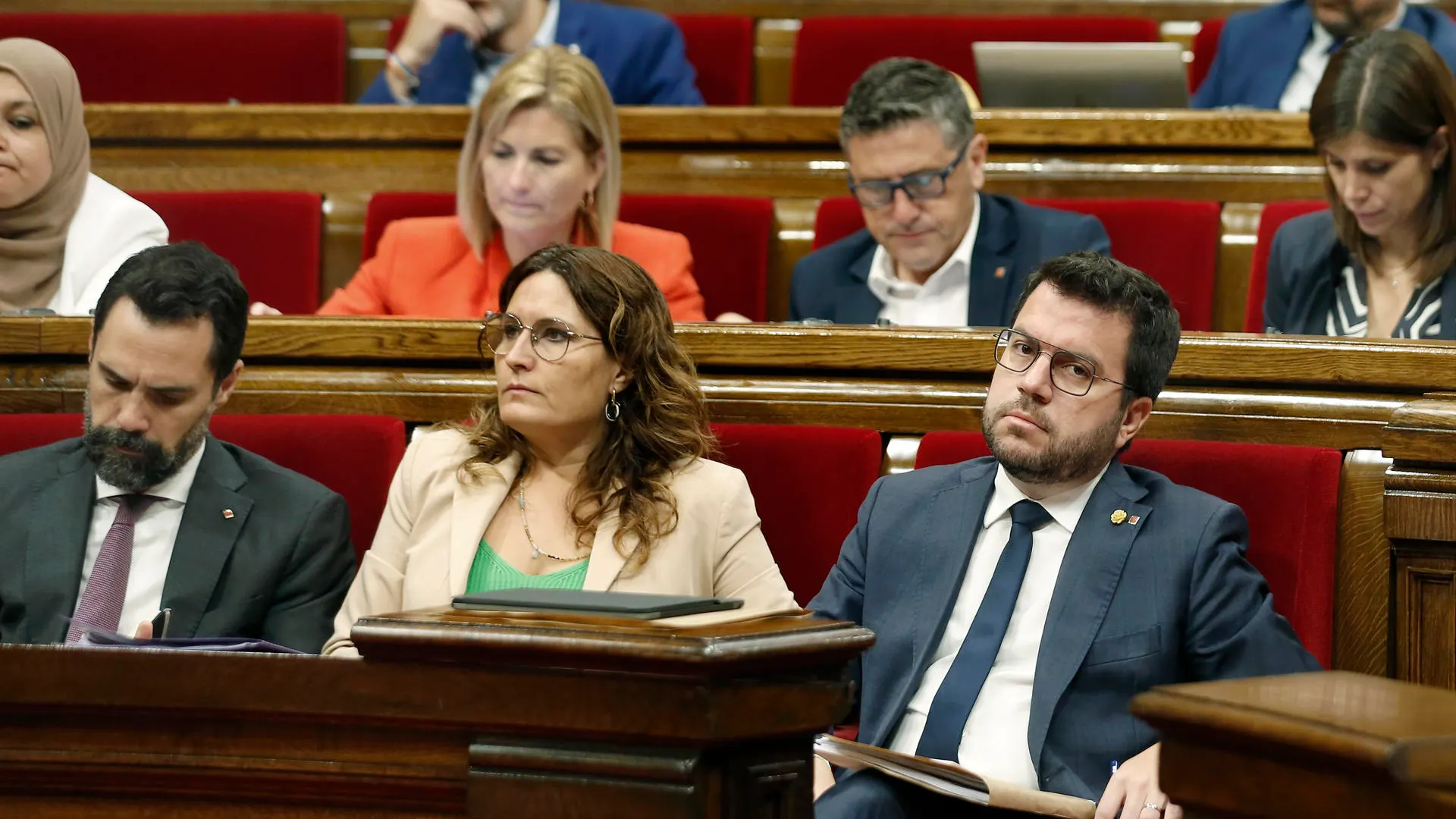 El presidente de la Generalitat, Pere Aragonès.